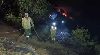 Elazığ'da Kırsal Alanda Yangın Çıktı