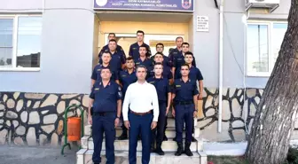 Didim Kaymakamı Can Kazım Kuruca Jandarma Karakolu'na Veda Ziyareti Gerçekleştirdi