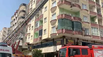 Mardin'de Apartman Dairesinde Yangın Çıktı