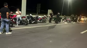 Aydın'da Motosikletli Akrobatlar Jandarmadan Kaçamadı