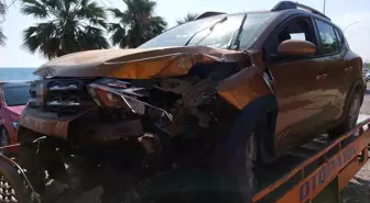 Samsun'da Alkollü Kadın Sürücü Kaza Yaptı