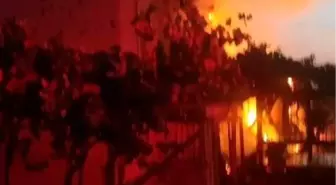 Korkuteli'nde Yangın: Boş Ev Kullanılamaz Hale Geldi