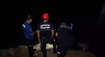 Antalya'da Düden Şelalesi'nde Arama Kurtarma Çalışmaları