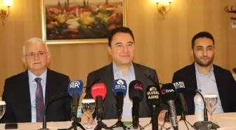 Babacan: Yüzde 5 ihtimal bile başarılı olsa yine de Terörsüz Türkiye sürecini destekleriz