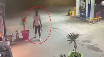 Bursa'daki Orman Yangını ile İlgili Şüphelinin Benzin Alımı Kameralarda Görüntülendi