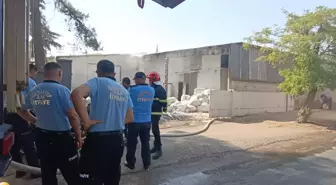 Gaziantep'te Tekstil Fabrikasında Yangın Çıktı