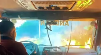 Kahramanmaraş'taki Orman Yangınında Cesur Müdahale