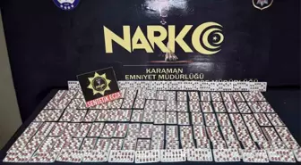Karaman'da Polis Uygulamalarında Uyuşturucu ve Silahlar Ele Geçirildi