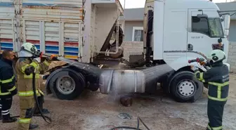 Mardin'de Park Halindeki Tırın Yakıt Deposunda Patlama: 7 Yaralı