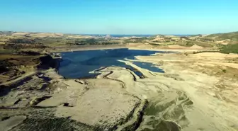 Tekirdağ'da Naip Barajı'nda Su Seviyesi Kritik Düzeye Düştü