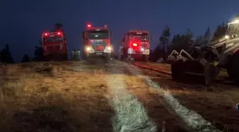 Çankırı'daki Orman Yangını Kısmen Kontrol Altına Alındı