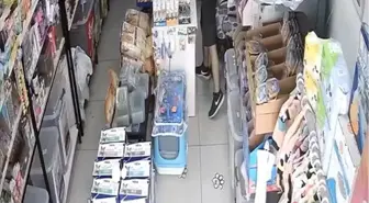 Esenyurt'ta Hırsızlık Anı Güvenlik Kamerasında
