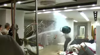 Eşinin Mağazasını Ateşe Vermek İsteyerek Ortalığı Karıştırdı