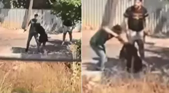 İstanbul'un göbeğinde dehşet! Kafasına silah dayadığı kadına tekme tokat saldırdı