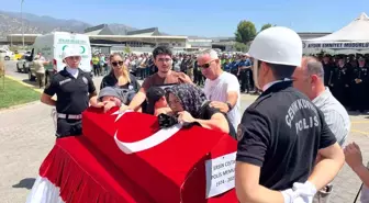 Aydın'da Kalp Krizi Geçirerek Hayatını Kaybeden Polis Memuru İçin Tören Düzenlendi