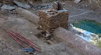 Kocaeli'de sondaj çalışmasında Bizans dönemine ait su kanalı bulundu