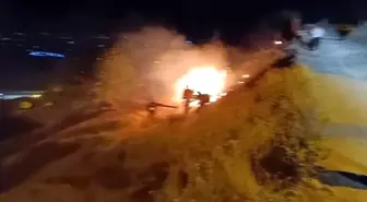 Mardin'de Otluk Alanda Yangın Çıktı