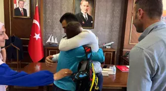 Down Sendromlu Miraç, Türkiye Şampiyonası'nda 3.'lük Madalyası Getirdi