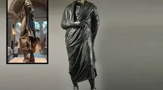Roma İmparatoru Marcus Aurelius'un heykeli 65 yıl sonra Türkiye'de