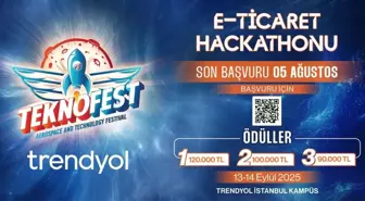 TEKNOFEST 2025 E-Ticaret Hackathonu Başvuruları Başladı