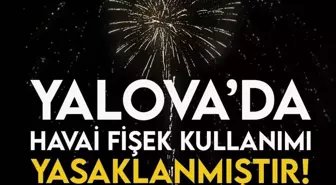 Yalova'da Havai Fişek Kullanımı Yasaklandı