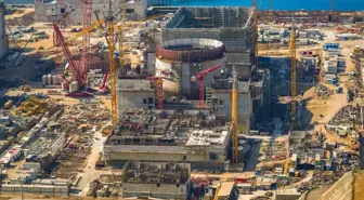 Akkuyu Nükleer Güç Santrali'nin 3'üncü Güç Ünitesi'nde Betonlama Çalışmaları Tamamlandı