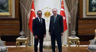 Cumhurbaşkanı Erdoğan, Hamdi Ulukaya'yı kabul etti