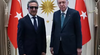 Cumhurbaşkanı Erdoğan, Hamdi Ulukaya'yı kabul etti