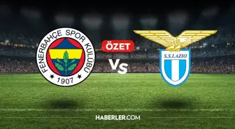 Fenerbahçe Lazio maç özeti ve golleri! (VİDEO) Fenerbahçe Lazio geniş özeti! Golleri kim attı, maç kaç kaç bitti?