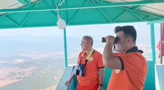 Gaziantep'te Orman Yangınlarını Önlemek İçin 24 Saat Gözetleme