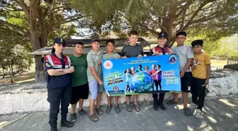 Aydın'da Jandarma Orman Yangınları İçin Bilgilendirme Çalışması Yürüttü