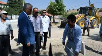 Kırıkkale Valisi Mehmet Makas, Ulaş Köyü'nde Altyapı Çalışmalarını İnceledi