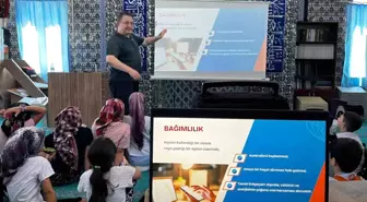 Köşk'te Yaz Kur'an Kursları Kapsamında Bağımlılıkla Mücadele Seminerleri Düzenlendi