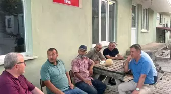 AK Parti Yetkilileri Yangın Mağdurlarını Ziyaret Etti