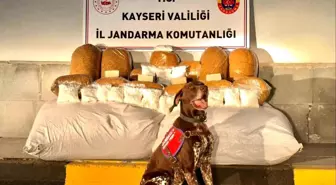 Kayseri'de Bandrolsüz 450 Kilogram Tütün Ele Geçirildi
