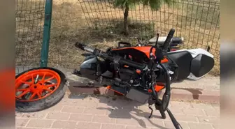 Bursa'da Motosiklet Kazası: Sürücü Ağır Yaralandı