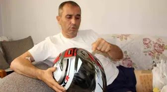 Amasya'da Motosiklet Kazası: Kaskın Önemi Kurtardı