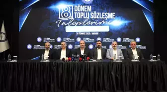 Sağlık-Sen Genel Başkanı Doğan, 8. Dönem Toplu Sözleşme Taleplerini Açıkladı