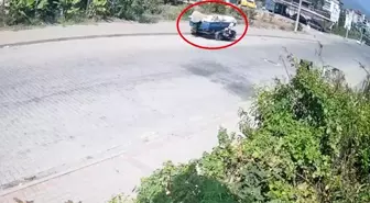 Antalya'da Motosiklet Kazası: Kask Hayat Kurtardı