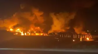 Arnavutköy'deki Fabrikada Yangın Çıktı