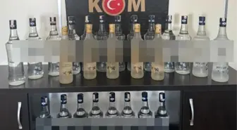 Aydın'da 25 Litre Sahte İçki Ele Geçirildi