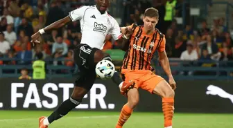 Shakhtar Donetsk'e 2-0 yenilen Beşiktaş, yoluna Konferans Ligi'nde devam edecek