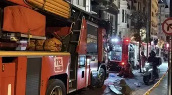 Beyoğlu'nda yangın paniği! Vatandaşlar tahliye edildi