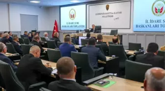 Bilecik’te Kamu Hizmetleri İçin Koordinasyon Toplantısı Düzenlendi