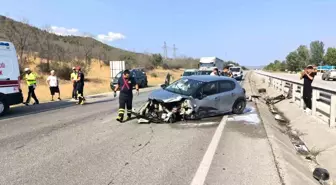 Kastamonu'da Otomobil Kanalın İçine Düştü: 3 Yaralı