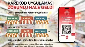 Elazığ'da Gıda İşletmelerinde Karekod Uygulaması Zorunlu Hale Geldi