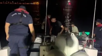 Dikili Açıklarında 40 Düzensiz Göçmen Yakalandı