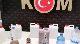 Kütahya'da Sahte Alkol Operasyonu: 50 Litre Etil Alkol Ele Geçirildi