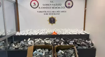 Samsun'da Uyuşturucu Operasyonu: 122 Bin Hap ve 700 Gram Kokain Ele Geçirildi