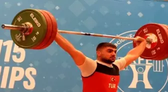 Şırnaklı Milli Halterci Sefkan Sümen, Avrupa Halter Şampiyonası'nda Rekor Kırdı